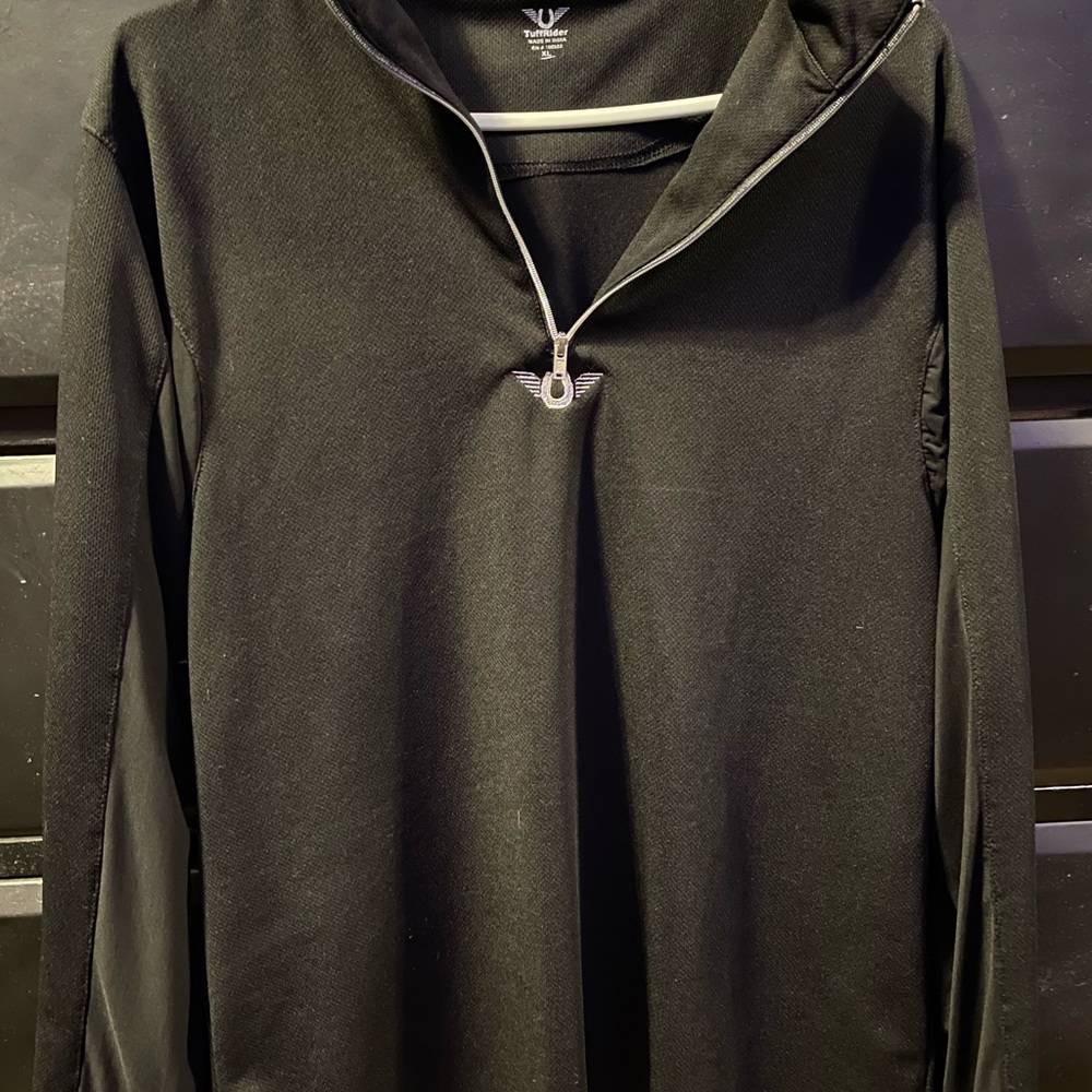 Tuffrider horseback riding 1/4 zip top